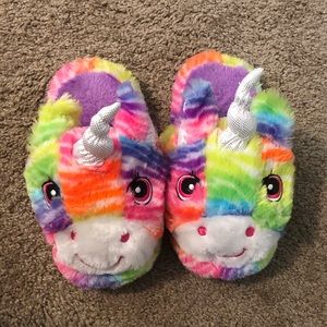 Unicorn slippers